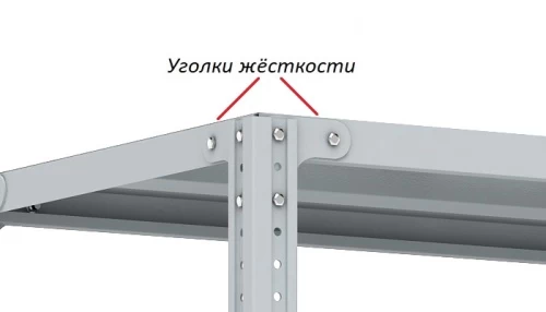 Стеллаж металлический Титан МС-750 2200x1000x300/2