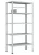 Стеллаж металлический Титан МС-750 2300x1500x600/6